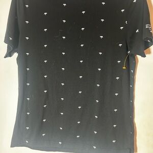 Denim & Flowers Women’s Large Navy Preppy Academic Top